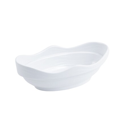 Bon Chef Euro Round Bowl 2Qt 8Oz 11"L X 6"W X 3 1/2"Deep 53207WHITE